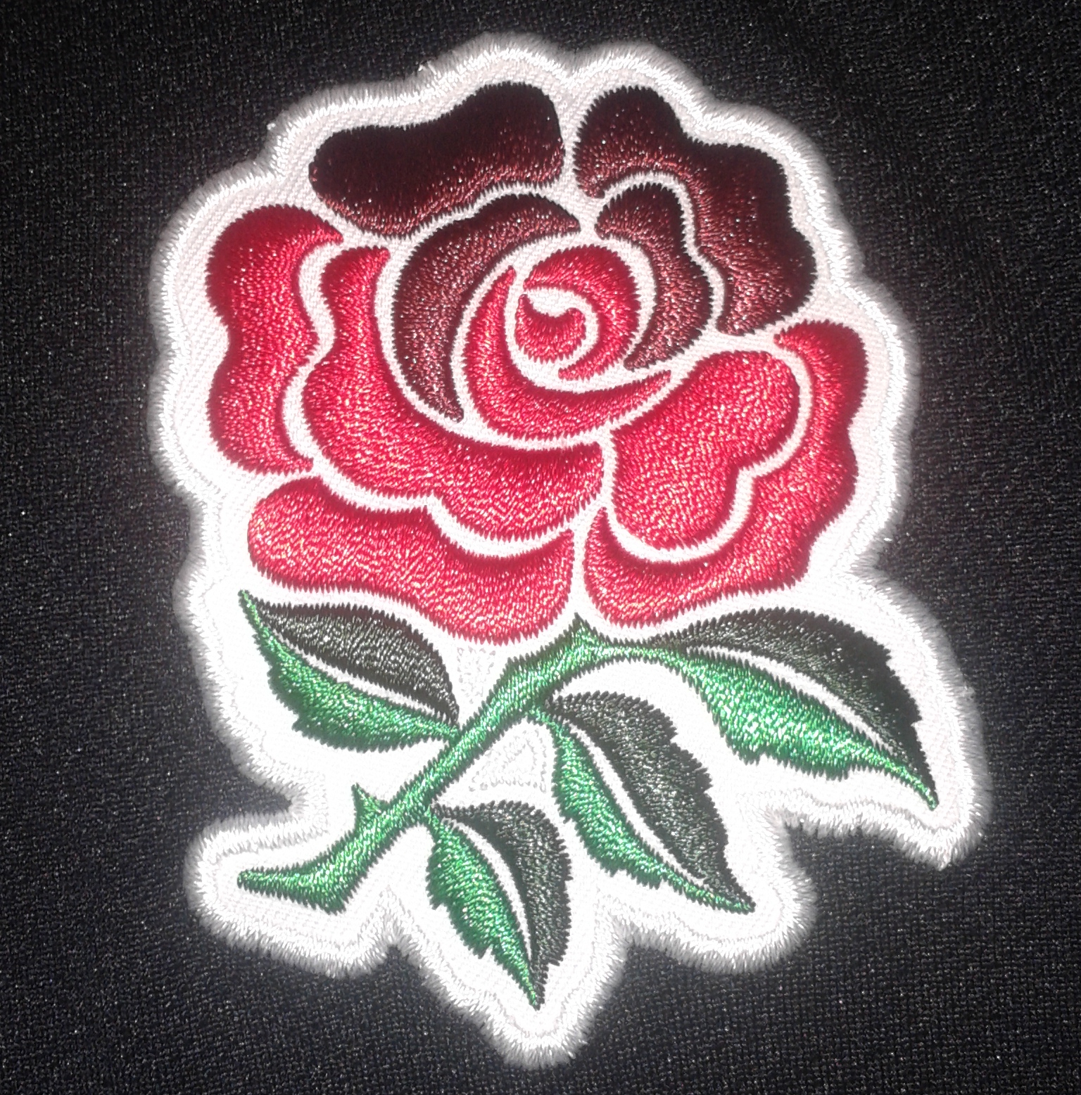 rugby england crest shirt black
